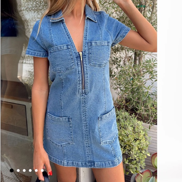 Show Me Your MuMu Dresses & Skirts - Show Me Your MuMu Prescott Denim Dress
